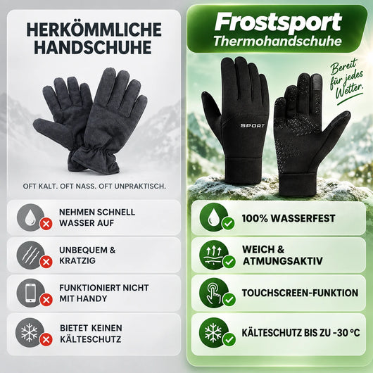 Frostsport - Thermohandschuhe für jede Kälte 2026