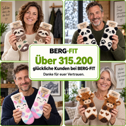 HUGGY Socken – Nie mehr kalte Füße & purer Komfort - Einheitsgröße-Unisex 2026
