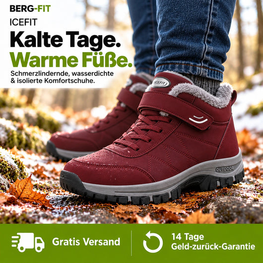 ICEFIT - schmerzlindernde, wasserdichte & isolierte Komfortschuhe 2026