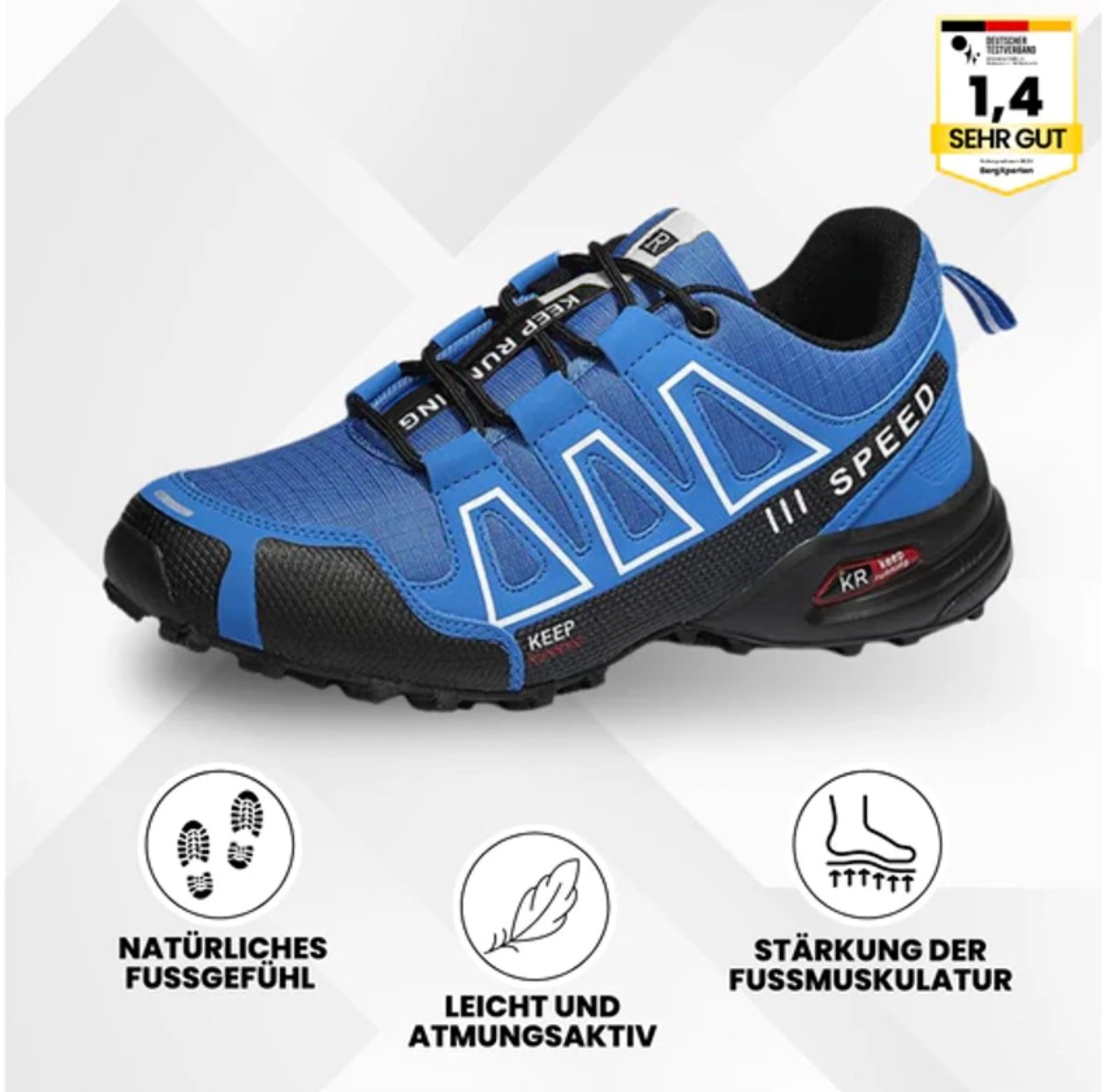 OrthoTrekking Fit – Gesunde Trekking u.-Wanderschuhe für mehr Bewegung & Gewichtsverlust