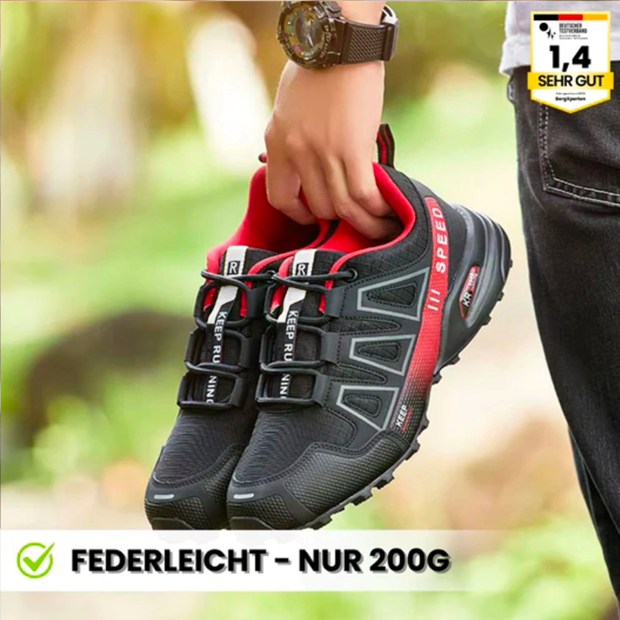OrthoTrekking Fit – Gesunde Trekking u.-Wanderschuhe für mehr Bewegung & Gewichtsverlust