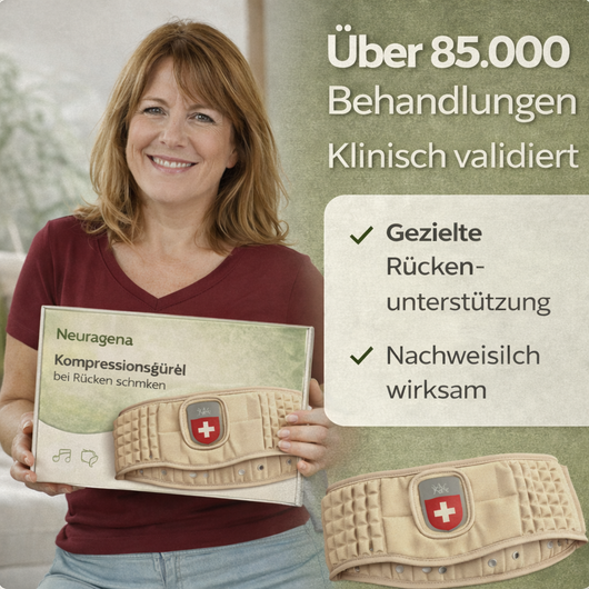 Rücken-Kompressionsgürtel – das Original | Rücken entlasten & Schmerzen reduzieren