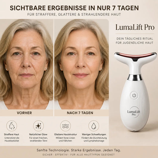 LumaLift Pro - 3-in-1 Anti-Aging Lifting-Gerät für Gesicht & Körper