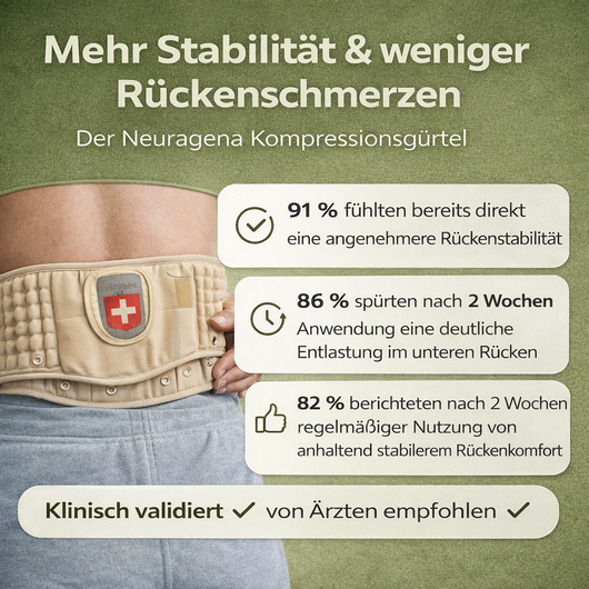 Rücken-Kompressionsgürtel – das Original | Rücken entlasten & Schmerzen reduzieren