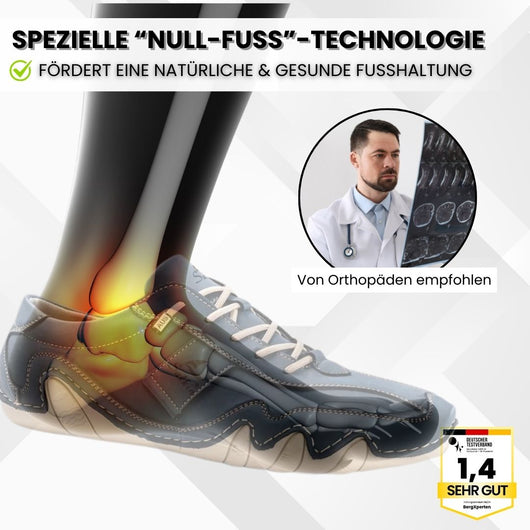 NatureTrek - ergonomischer & schmerzlindernder Barfuß-Trekkingschuh