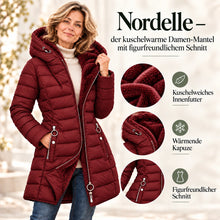 Lade das Bild in den Galerie-Viewer, Nordelle – der kuschelwarme Damen-Mantel mit figurfreundlichem Schnitt
