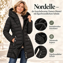 Lade das Bild in den Galerie-Viewer, Nordelle – der kuschelwarme Damen-Mantel mit figurfreundlichem Schnitt
