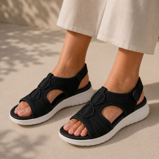 OrthoCloud - Schmerzlindernde Komfort-Sandalen | Rutschfest & Federleicht