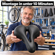 Lade das Bild in den Galerie-Viewer, OrthoRide – ergonomischer Fahrradsattel mit Druckentlastungskanal | gegen Taubheit, Sitz- und Steißbeinschmerzen
