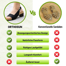Lade das Bild in den Galerie-Viewer, OrthoSun Schmerzlindernde Komfort-Sandaletten | Ergonomisches Design