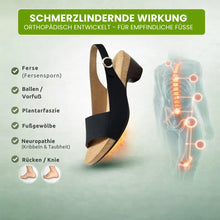 Lade das Bild in den Galerie-Viewer, OrthoSun Schmerzlindernde Komfort-Sandaletten | Ergonomisches Design