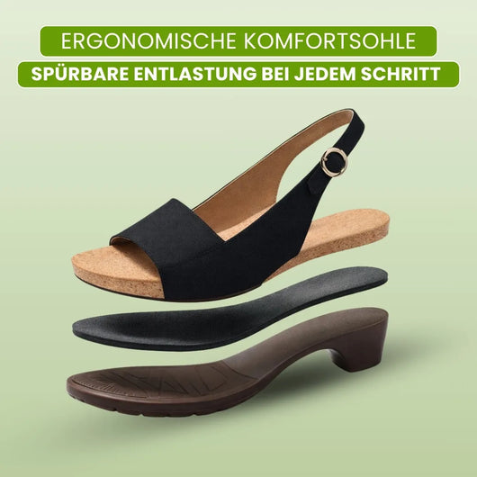 OrthoSun Schmerzlindernde Komfort-Sandaletten | Ergonomisches Design