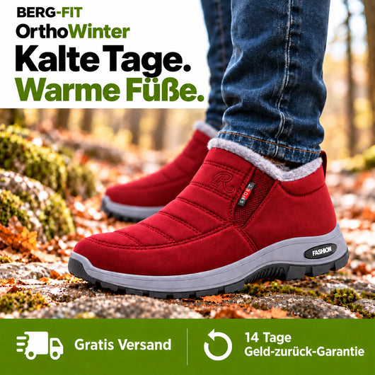 OrthoWinter - ergonomische, wasserdichte, isolierte Schuhe für Herbst und Winter 2026