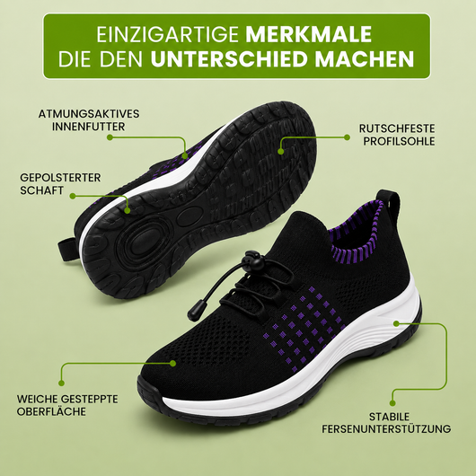 Orthofit — Schmerzlindernde Komfort-Schuhe für Damen | Rutschfest & Federleicht