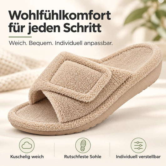 Orthofit - orthopädische Winter-Slipper | Rutschfest, Weich & Schmerzlindernd