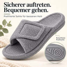 Lade das Bild in den Galerie-Viewer, Orthofit - orthopädische Winter-Slipper | Rutschfest, Weich &amp; Schmerzlindernd
