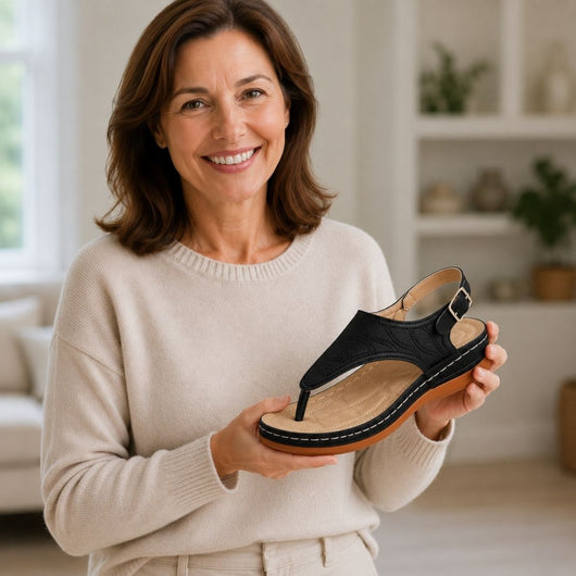 OrthoKomfort - Schmerzlindernde Komfort-Sandalen | Rutschfest & Federleicht