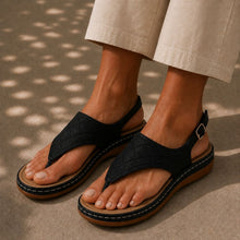 Lade das Bild in den Galerie-Viewer, OrthoKomfort - Damen ergonomische schmerzlindernde Komfort-Sandalen