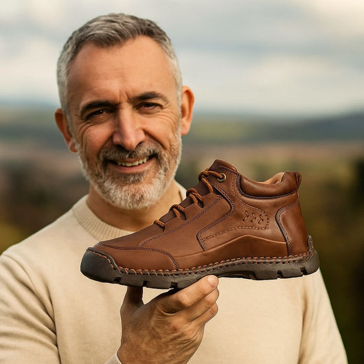 Orthopädische Premium-Lederstiefel | Schmerzlindernder Komfort