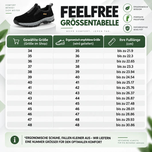 Orthopädischer, rutschfester & wasserdichter Schmerzlinderungs-Schuh - FeelFree - Unisex 2026