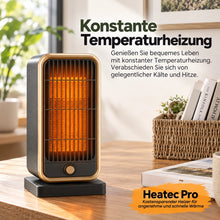 Lade das Bild in den Galerie-Viewer, HEATEC Pro - energiesparende tragbare Komfortheizung mit hoher Heizleistung &amp; Sicherheitssystem ohne Installation | Bis 20 m²
