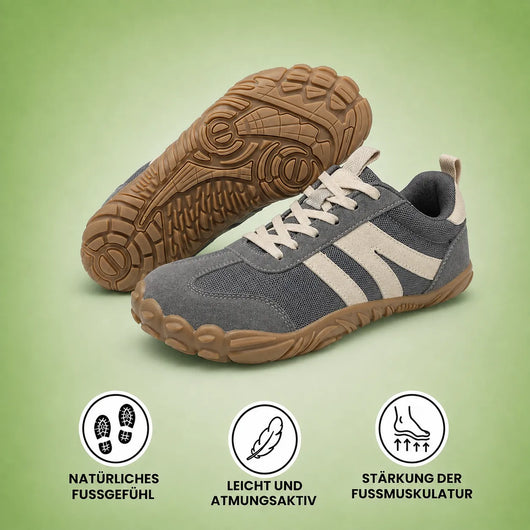 SafeStep NaturGang – Natürlicher & ergonomischer Barfußschuh | Wasserdicht & Rutschfest