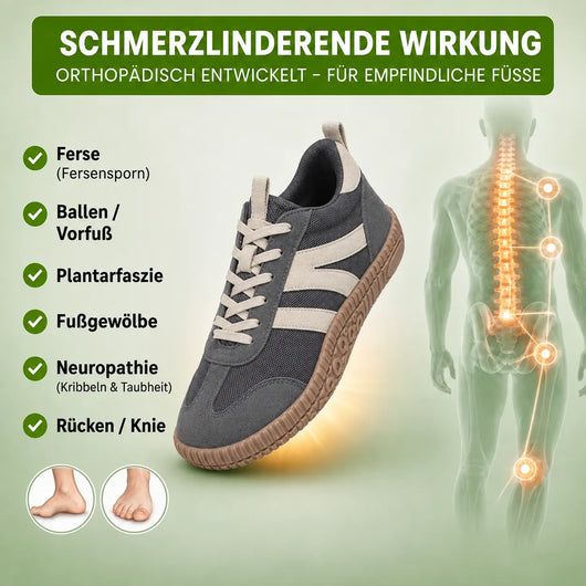SafeStep NaturGang – Natürlicher & ergonomischer Barfußschuh | Wasserdicht & Rutschfest