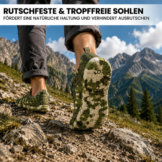 Trek – ergonomischer, wasserdichter & schmerzlindernder Outdoor-Barfußschuh