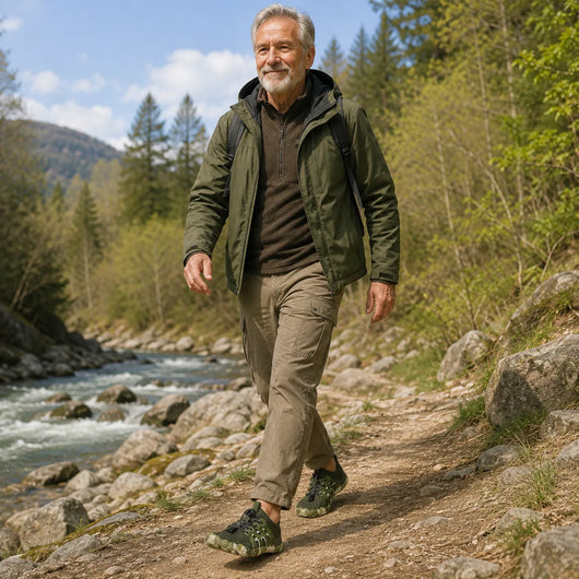 Trek – ergonomischer, wasserdichter & schmerzlindernder Outdoor-Barfußschuh