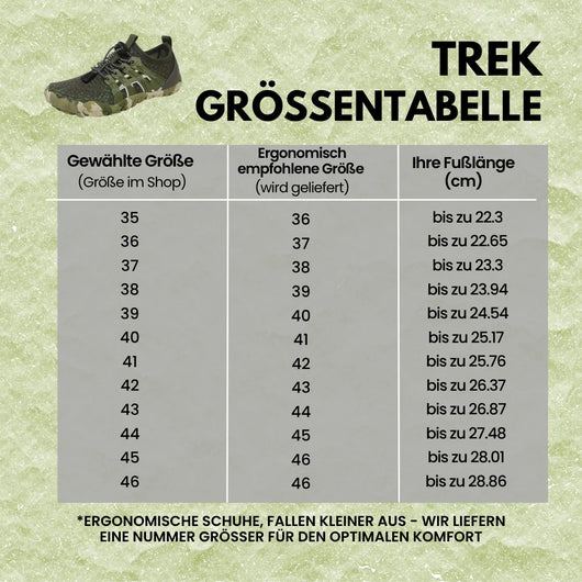 Trek – ergonomischer, wasserdichter & schmerzlindernder Outdoor-Barfußschuh