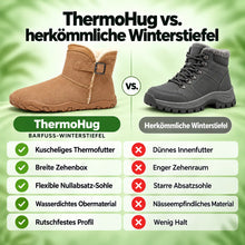 Lade das Bild in den Galerie-Viewer, ThermoHug – Ergonomische, wasserdicht &amp; rutschfest Barfuß-Winterstiefel
