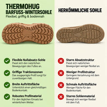 Lade das Bild in den Galerie-Viewer, ThermoHug – Ergonomische, wasserdicht &amp; rutschfest Barfuß-Winterstiefel
