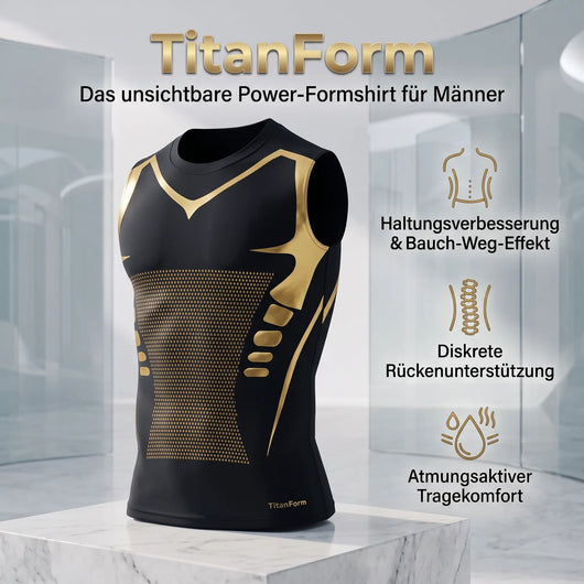 TitanForm – Das unsichtbare Power-Formshirt für Männer