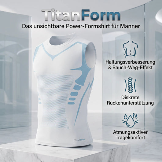 TitanForm – Das unsichtbare Power-Formshirt für Männer