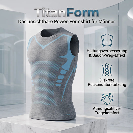TitanForm – Das unsichtbare Power-Formshirt für Männer