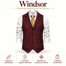 Lade das Bild in den Galerie-Viewer, Windsor – formende Komfortweste für Herren | Elegant &amp; ultrabequem
