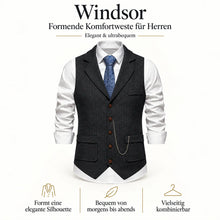 Lade das Bild in den Galerie-Viewer, Windsor – formende Komfortweste für Herren | Elegant &amp; ultrabequem
