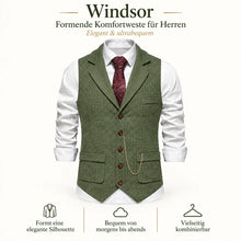 Lade das Bild in den Galerie-Viewer, Windsor – formende Komfortweste für Herren | Elegant &amp; ultrabequem
