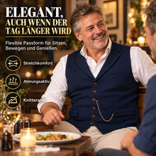 Lade das Bild in den Galerie-Viewer, Windsor FormFit – formende Komfortweste für Herren | Elegant &amp; ultrabequem
