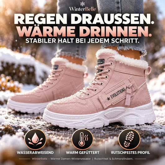 WinterBelle – Warme Damen-Wintersneaker | Rutschfest & Schmerzlindern