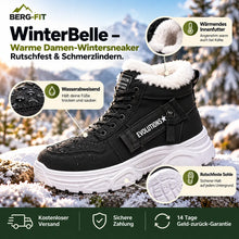 Lade das Bild in den Galerie-Viewer, WinterBelle – Warme Damen-Wintersneaker | Rutschfest &amp; Schmerzlindern
