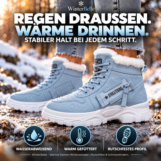 WinterBelle – Warme Damen-Wintersneaker | Rutschfest & Schmerzlindern