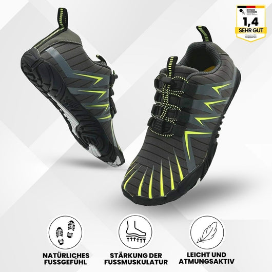 AeroX Pro - ergonomischer schmerzlindernder Barfußschuh für sicheres, gelenkschonendes Gehen für Senioren