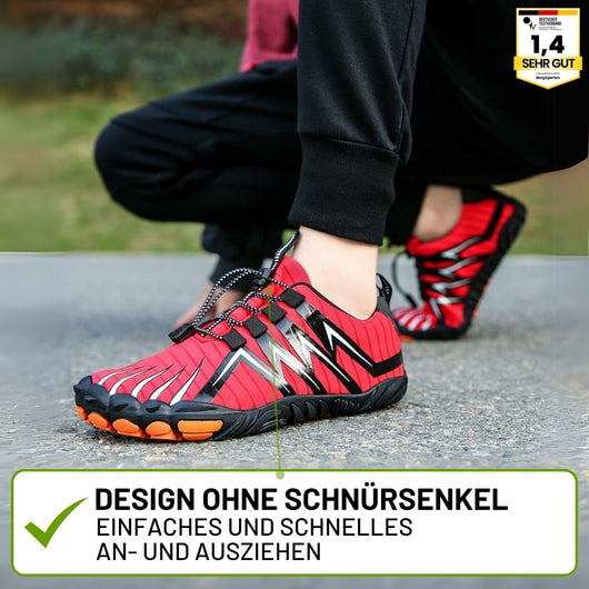 AeroX Pro - ergonomischer schmerzlindernder Barfußschuh für sicheres, gelenkschonendes Gehen für Senioren