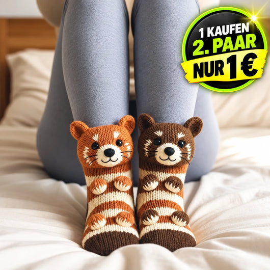 HUGGY Socken – Nie mehr kalte Füße nur noch HUGGY - Einheitsgröße-Unisex | 1-€ Aktion