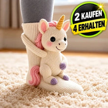 Lade das Bild in den Galerie-Viewer, HUGGY Socken  – Nie mehr kalte Füße nur noch HUGGY - Einheitsgröße-Unisex | Handgefertigt
