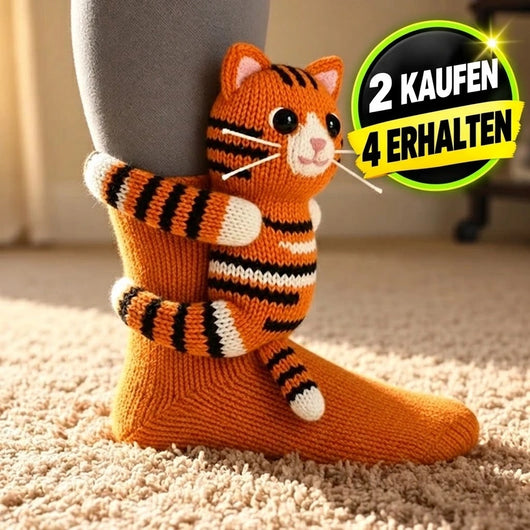HUGGY Socken  – Nie mehr kalte Füße nur noch HUGGY - Einheitsgröße-Unisex | Handgefertigt