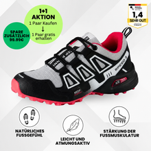 Lade das Bild in den Galerie-Viewer, OrthoTrekking - ergonomische schmerzlindernde Trekking u.- Wanderschuhe - (1+1  Gratis)
