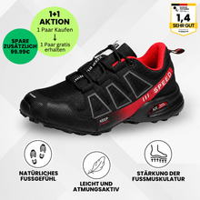 Lade das Bild in den Galerie-Viewer, OrthoTrekking - ergonomische schmerzlindernde Trekking u.- Wanderschuhe - (1+1  Gratis)
