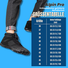 Lade das Bild in den Galerie-Viewer, Alpin Pro - Orthopädischer gefütterte Barfußschuh für mehr Komfort
